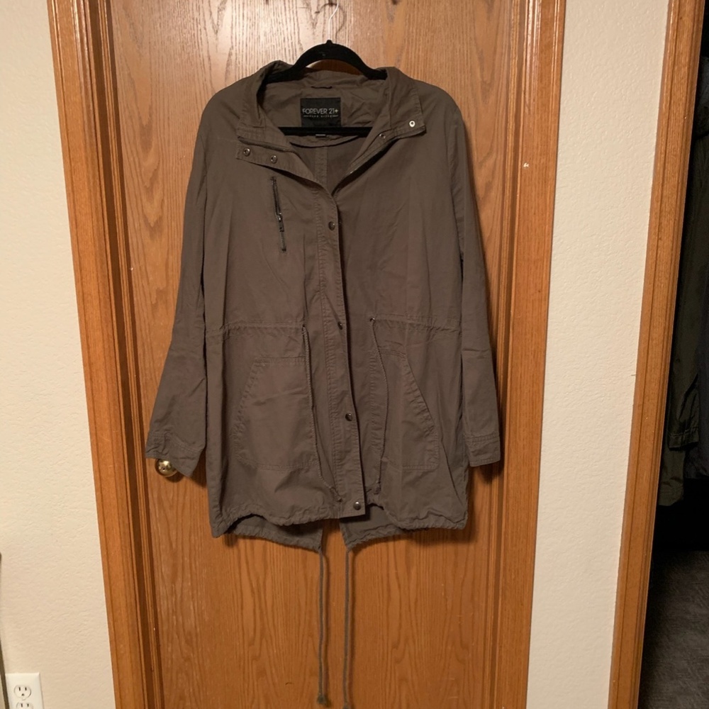 Forever 21 Army Green Jacket